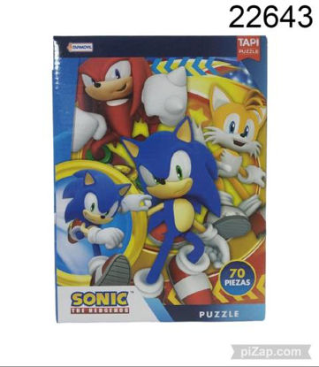 Imagen de PUZZLE SONIC 70 PZAS 6.24